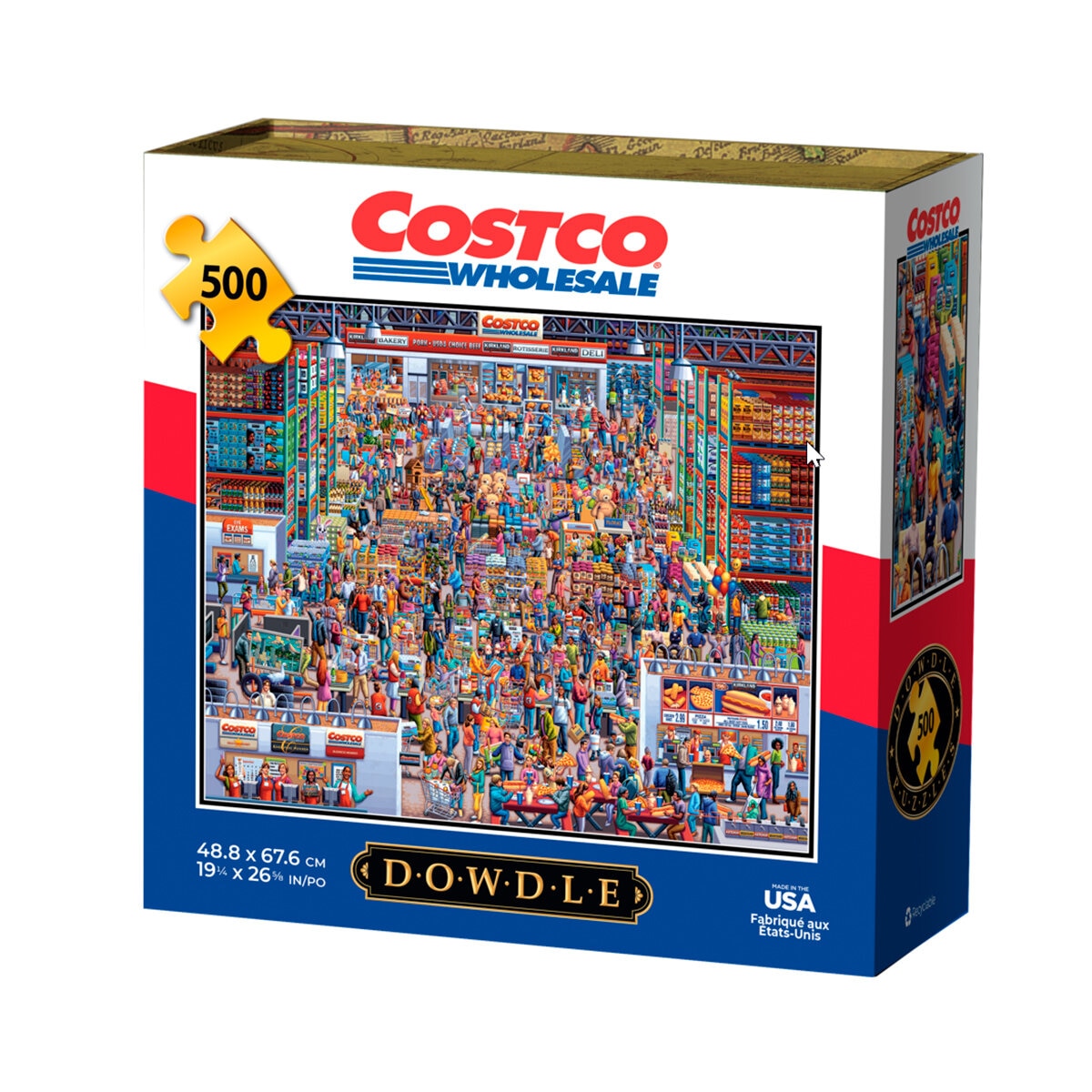 Rompecabezas Dowdle de Costco Wholesale 500 piezas Cost...