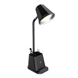 Sheffield Rayo Lámpara de Escritorio con Cargador Inalámbrico Color Negro