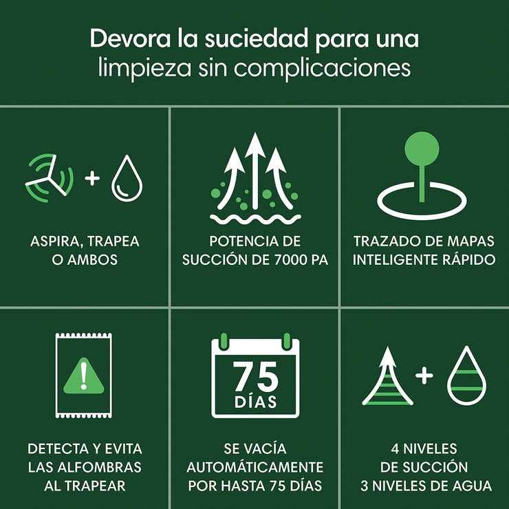 iRobot Roomba Combo Auto Empty 105 Trapea y Aspira Con Conexión WiFi