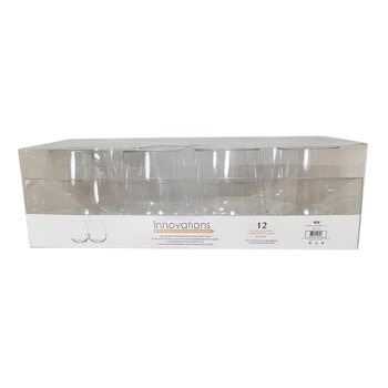 Innovations Copas para Vino de Plástico 12 pzas