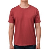 Rough Dress Playera para Caballero Rojo cuello redondo Grande