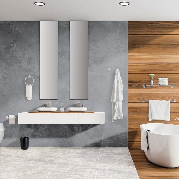 15West, Set de Accesorios para Baño Milano