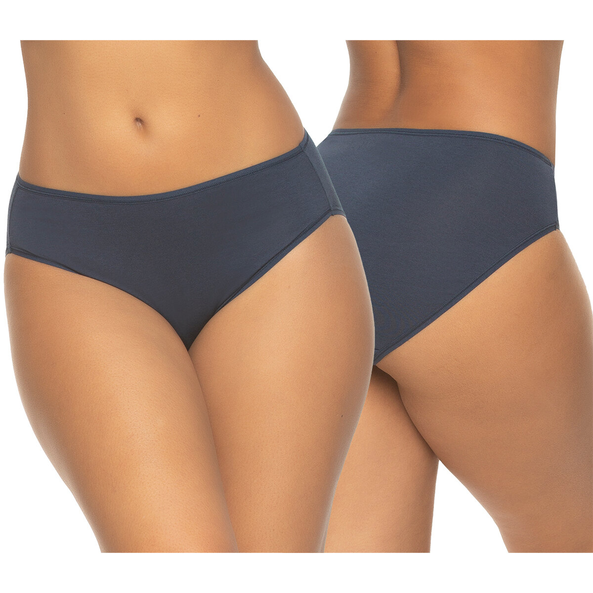 Jezebel Ropa interior para Dama 8 piezas Morado Extra Grande