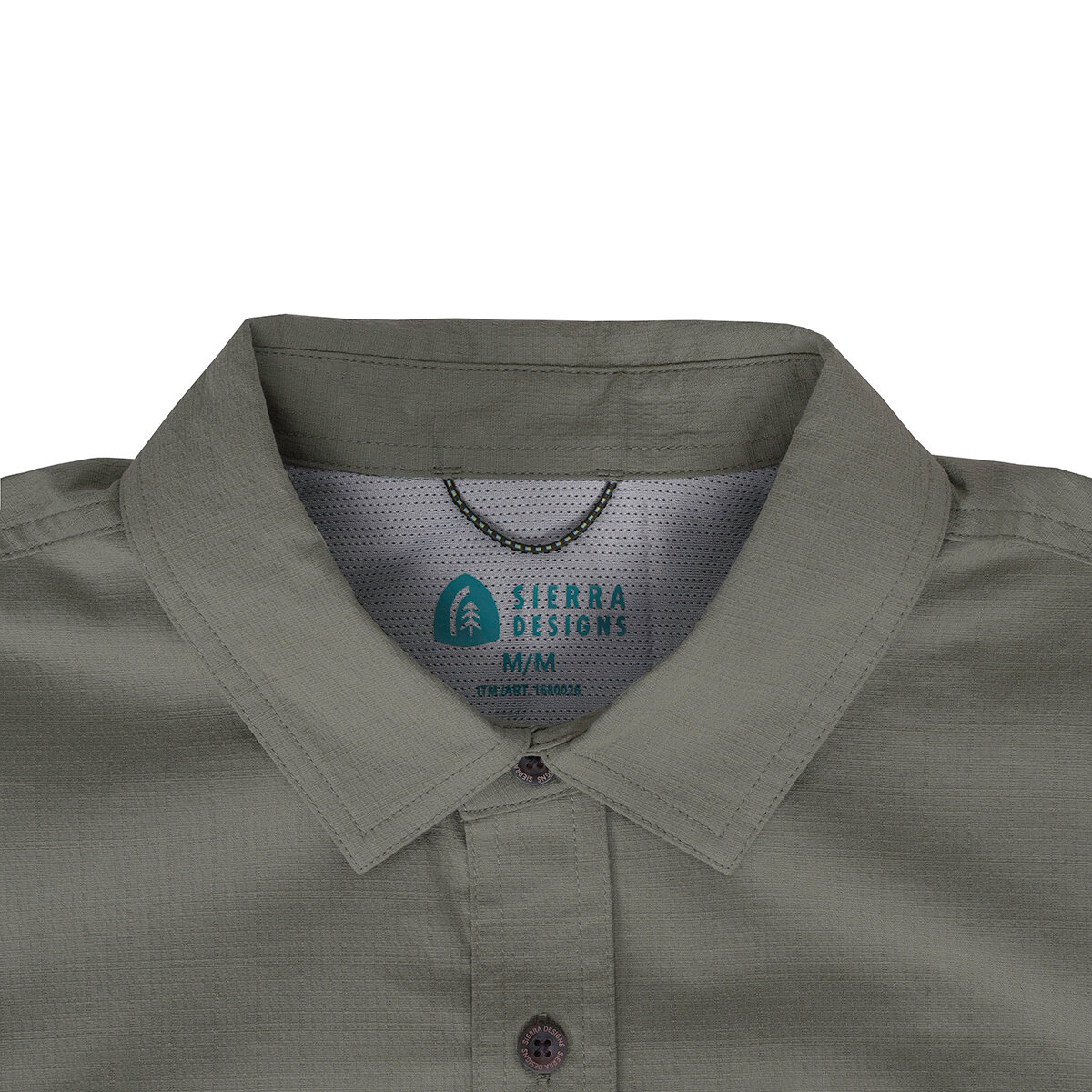 Sierra Designs Camisa para Caballero Verde Grande