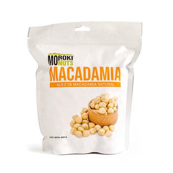 Moroki Nuts Nuez de Macadamia Natural 908 g