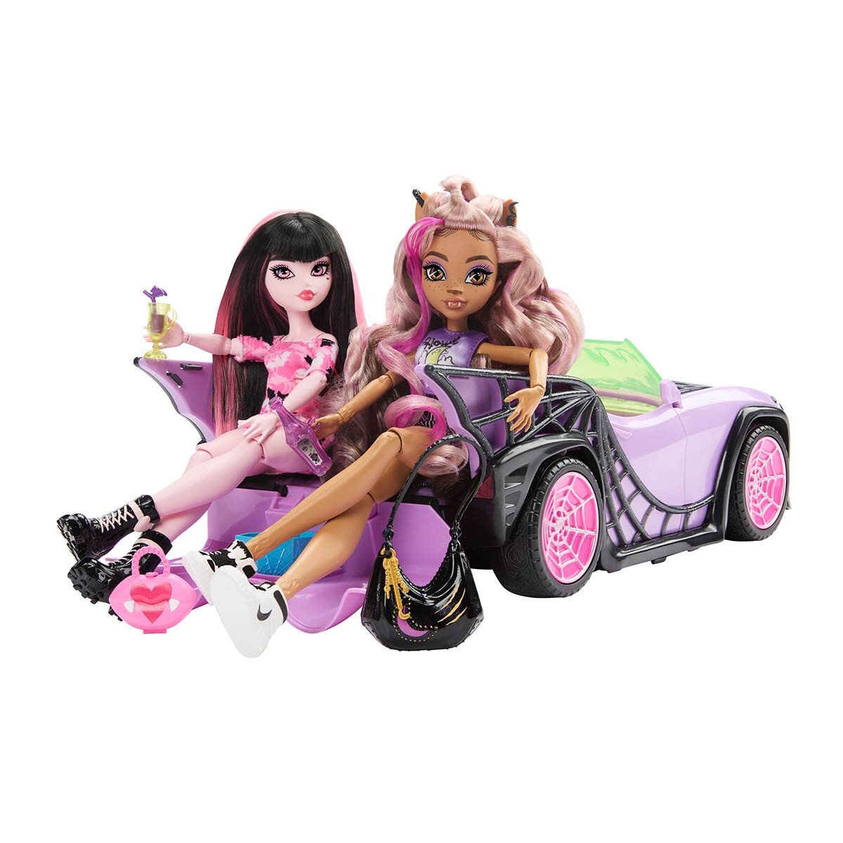 Monster High Clawdeen y Draculaura Ghoul Móvil