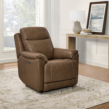 Gilman Creek Furniture, Sillón Reclinable Eléctrico de Piel