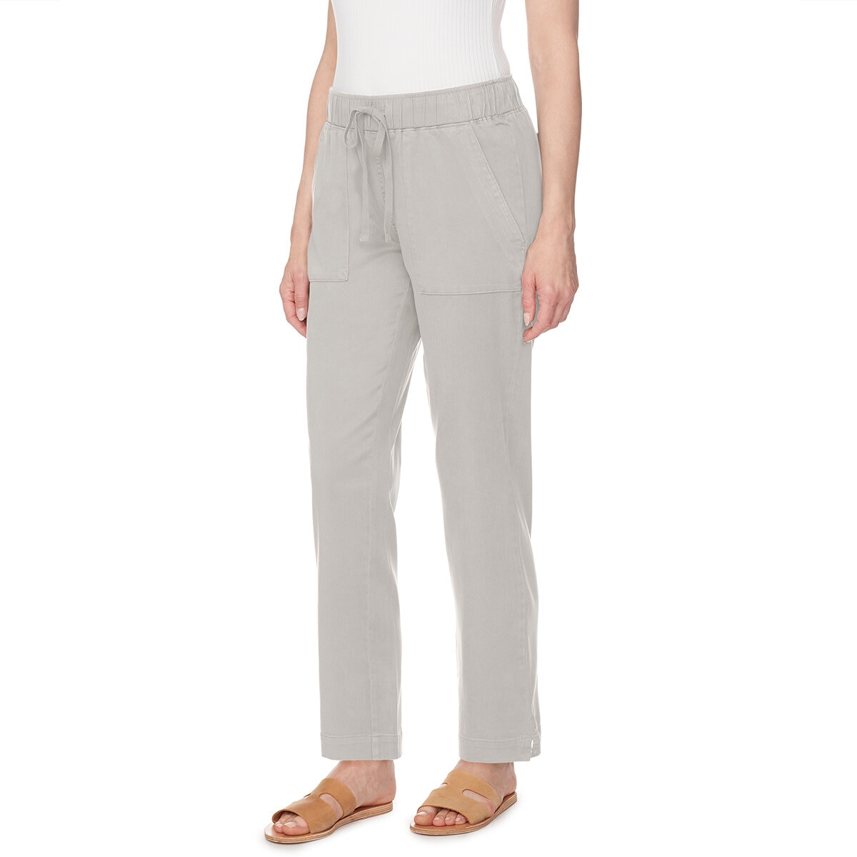 Buffalo David Bitton Pantalón para Dama Gris Extra Grande