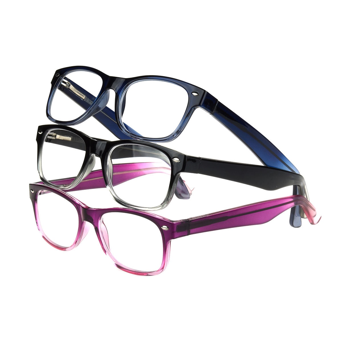 Design Optics, Lentes de Lectura, Dioptría 2.00, Laney, 3 Piezas