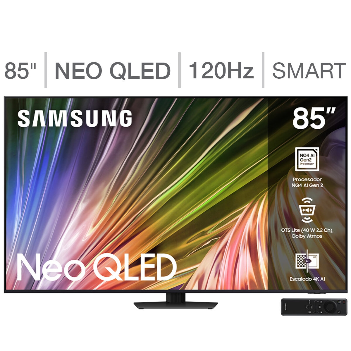 Samsung Pantalla 85" Neo QLED 4K Smart TV