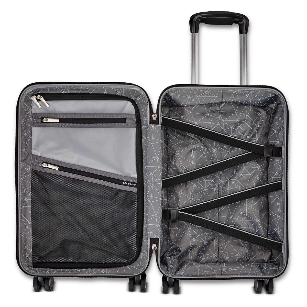 Samsonite Set de Maletas Blackstone Plateado