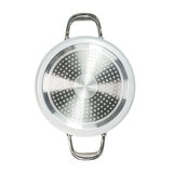 Westinghouse, Cacerola 24 cm de Cerámica Blanca, Acero Inoxidable