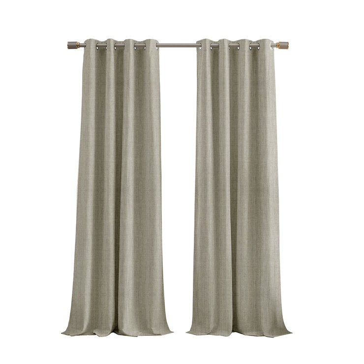 SUN + BLK, Gunnison, Cortinas con Bloqueo Total de Luz, Beige