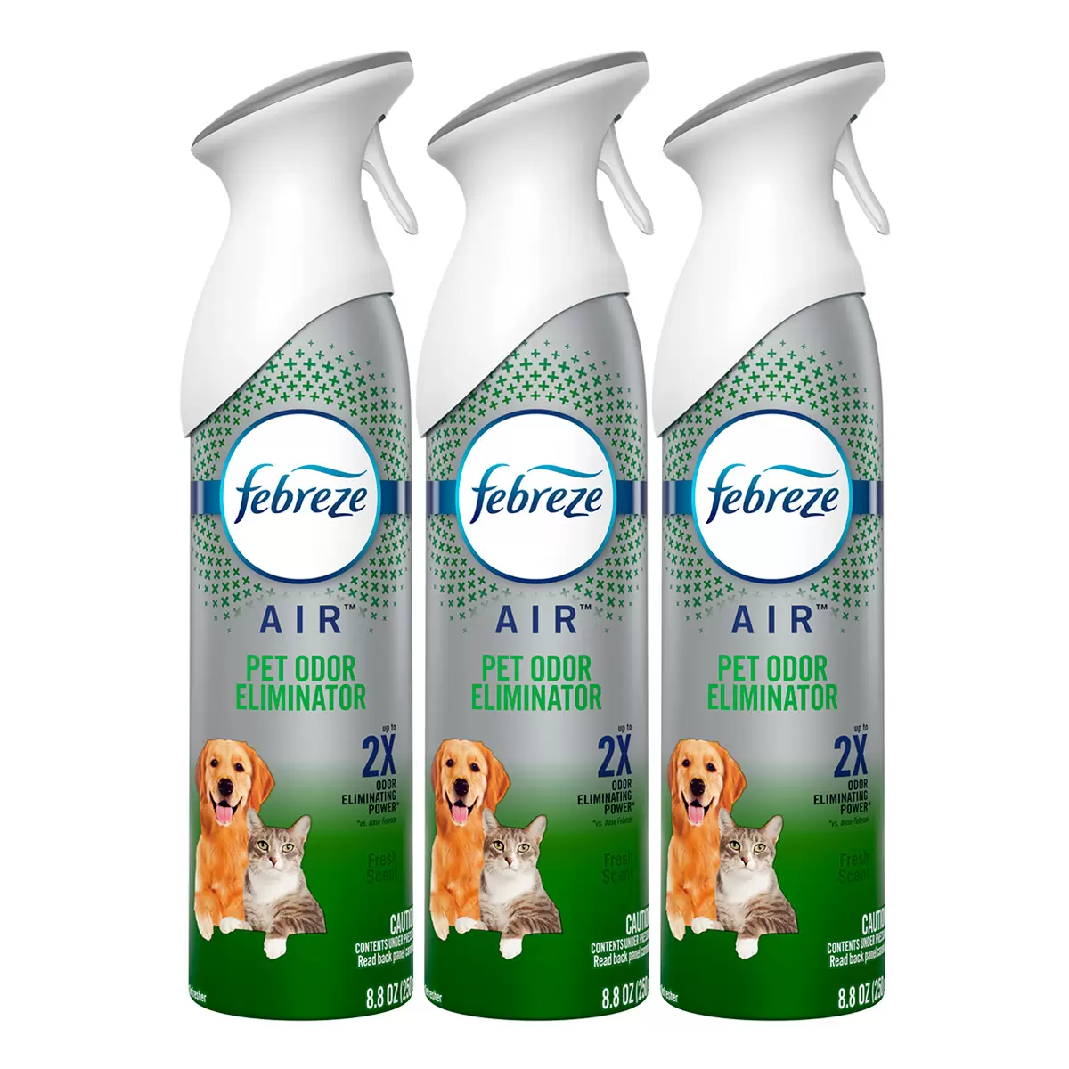 Febreze Pet Aromatizante Ambiental 3 piezas de 275 g