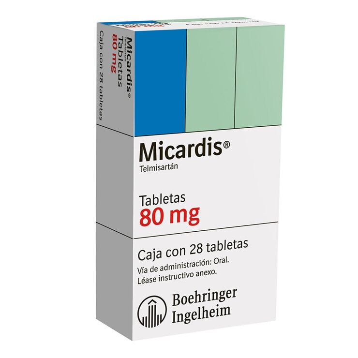 Micardis 80mg 28 Tabletas