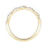 Anillo de Diamantes 0.20ctw, Oro Amarillo 14K