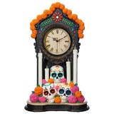 Reloj Decorativo de Día de Muertos