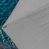 SunVilla, Sombrilla redonda de 3m, Gris