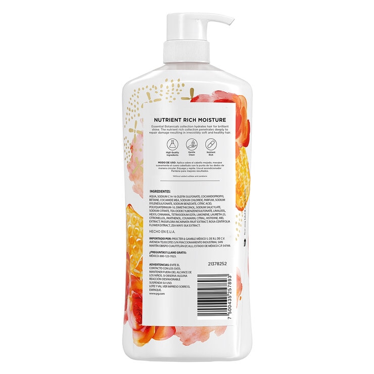 Pantene Shampoo Moroccan Rose 1.13 L