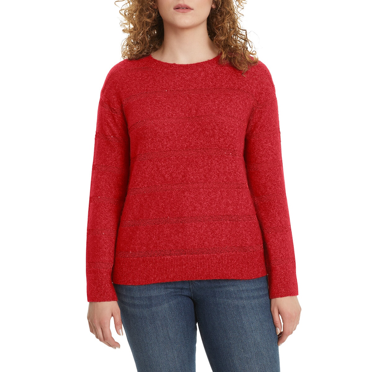 Ella Moss Suéter para Dama Rojo Mediana