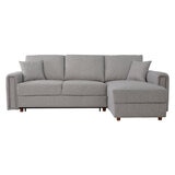 Violanti, Sofá Cama de 3 Plazas Beige