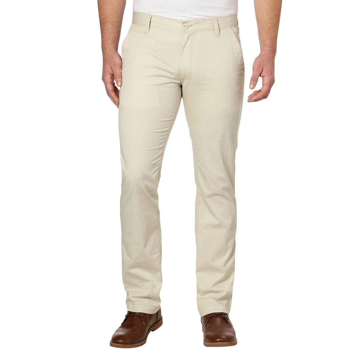 Calvin Klein, pantalón, crema, 38" x 32"