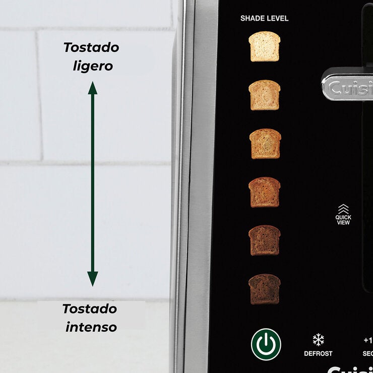 Cuisinart, Tostador Digital 2 Rebanadas SimplyTouch Cuisinart, Tostador Digital 2 Rebanadas SimplyTouch