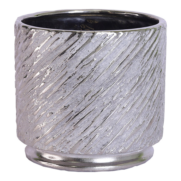 CADAVAL , Macetas Verona Plateadas