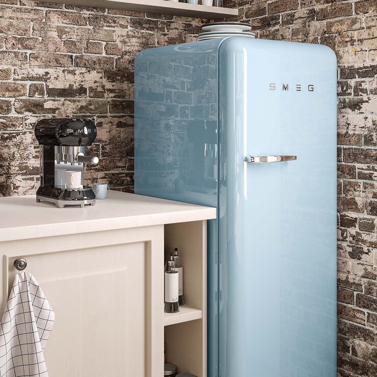 Smeg Refrigerador 9" Azul Smeg Refrigerador 9" Azul