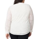 Cable and Gauge Blusa para Dama Blanco Chica Cable and Gauge Blusa para Dama Blanco Chica
