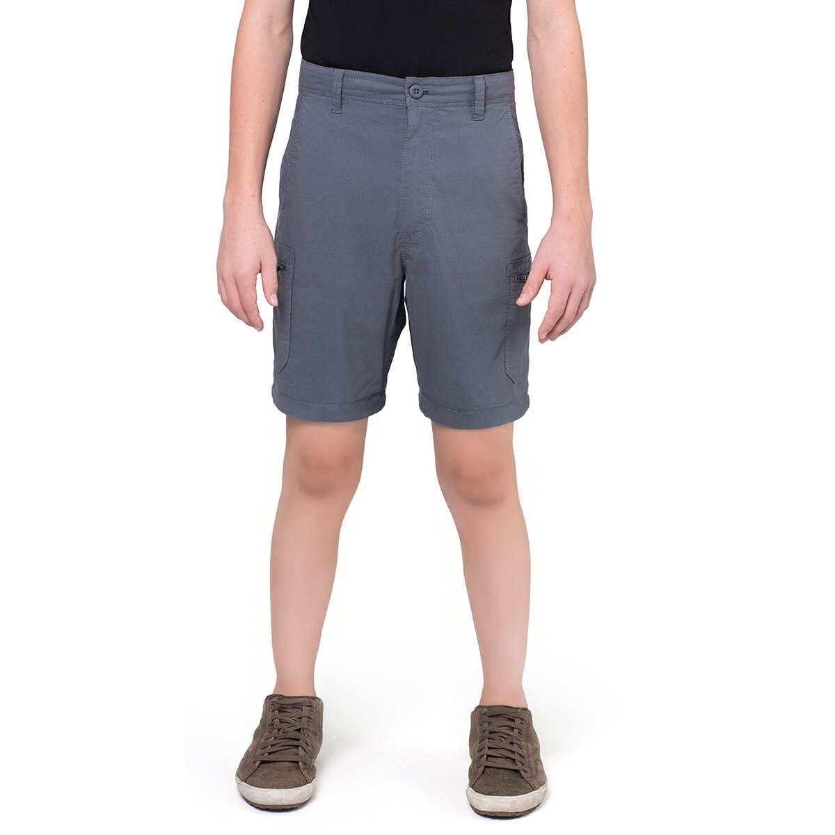 Wearfirst Pantalones convertibles para Niños Gris 5 / 6 Años