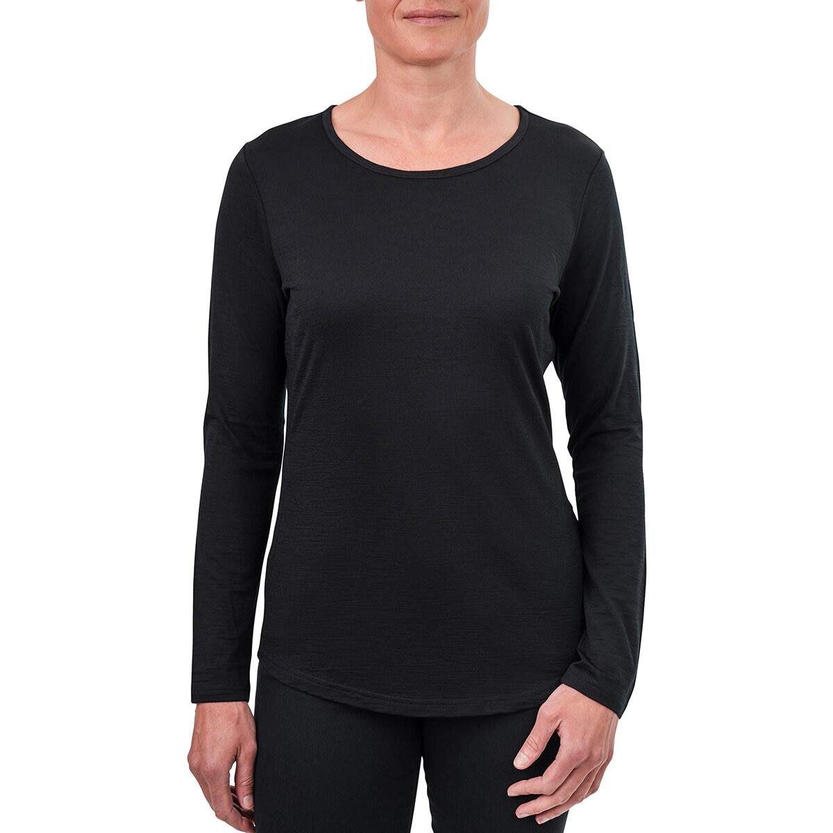 Seg'Ments Playera de Manga Larga y Cuello Redondo para Dama Varias Tallas y Colores