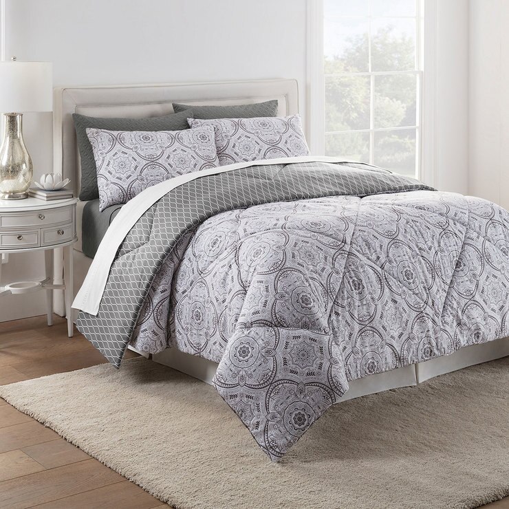 Style Dcor juego de edredn y cubrecama queen de 6 Style Dcor juego de