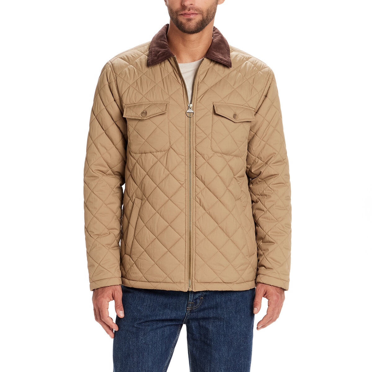 Weatherproof Vintage Chamarra para Caballero Khaki Grande - Main Image