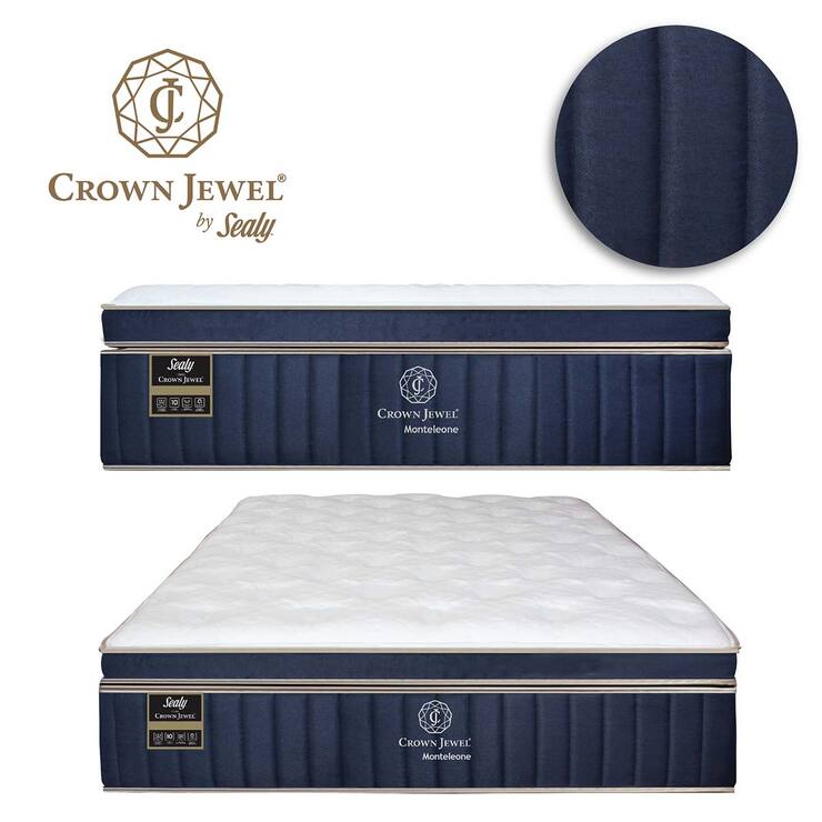 Sealy, Monteleone, Colchón y Box Matrimonial