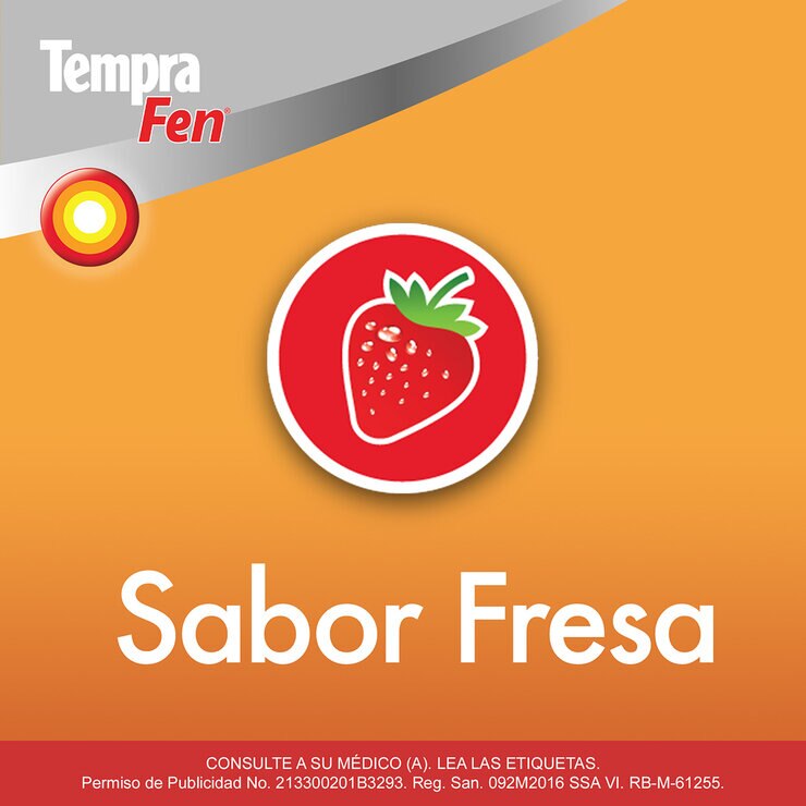 Tempra Fen Ibuprofeno suspensión 2 cajas con 100 ml