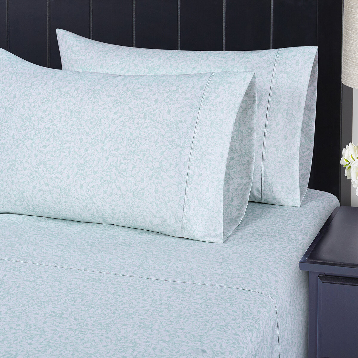 South Point Home Fashions, Juego de Sábanas Tamaño King, 6 Piezas, Harper Floral