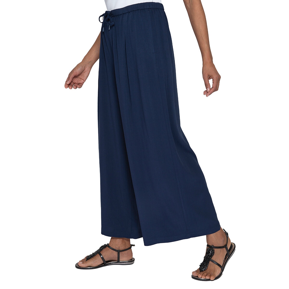 Mario Serrani Italy Pantalones para Dama Azul Extra Chica