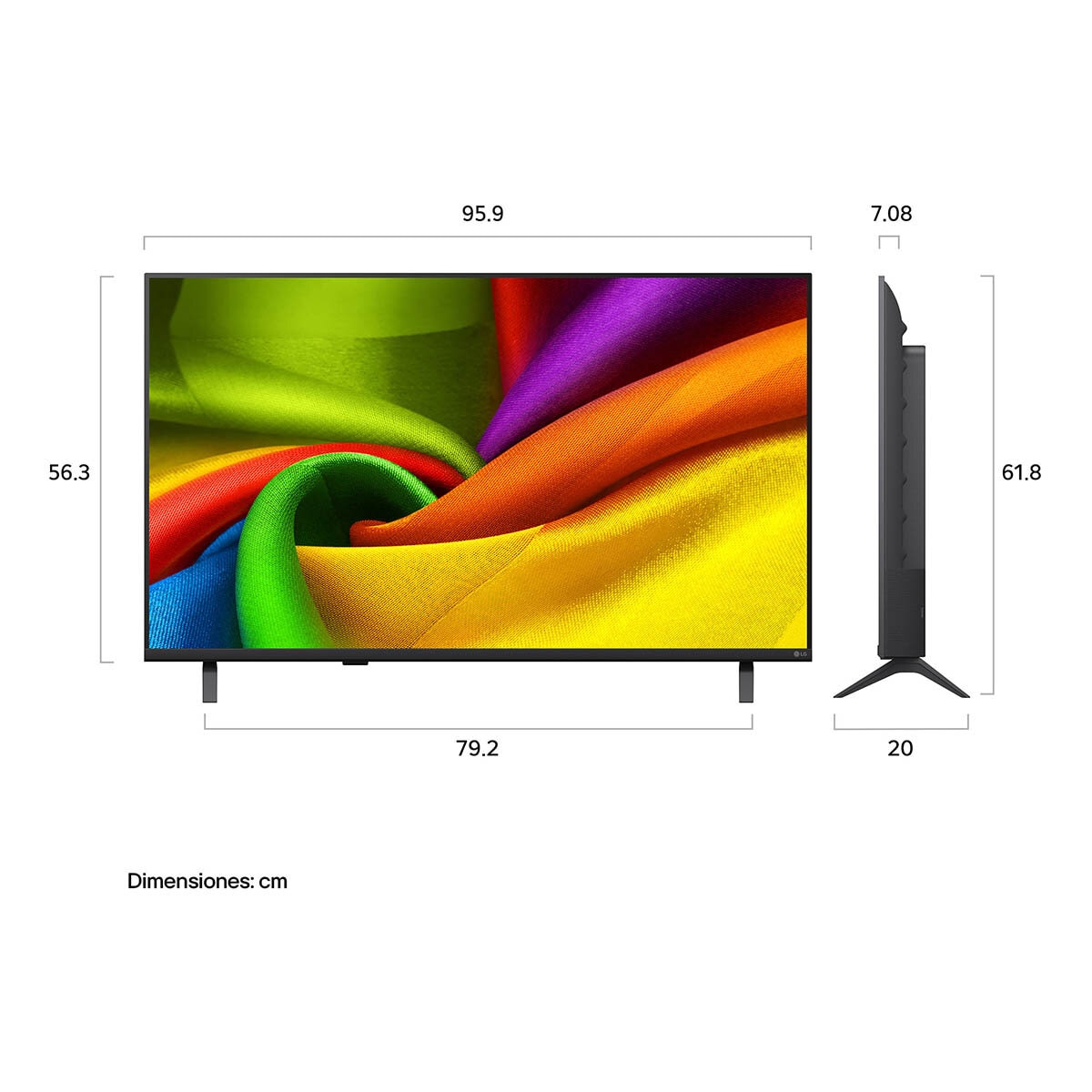 LG Pantalla 43" Nano UHD 4K Smart TV LG Pantalla 43" Nano UHD 4K Smart TV