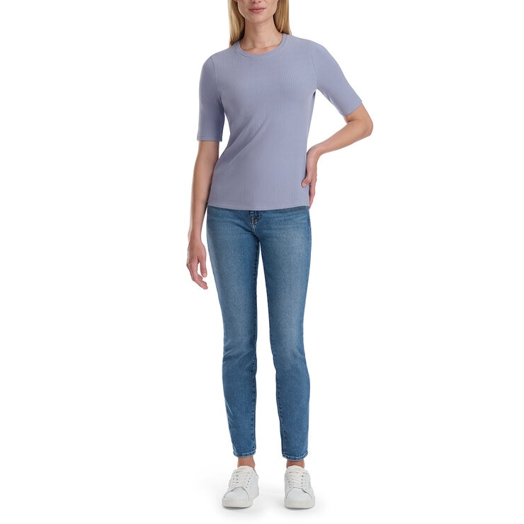 Splendid Playera para Dama Azul Extra Grande