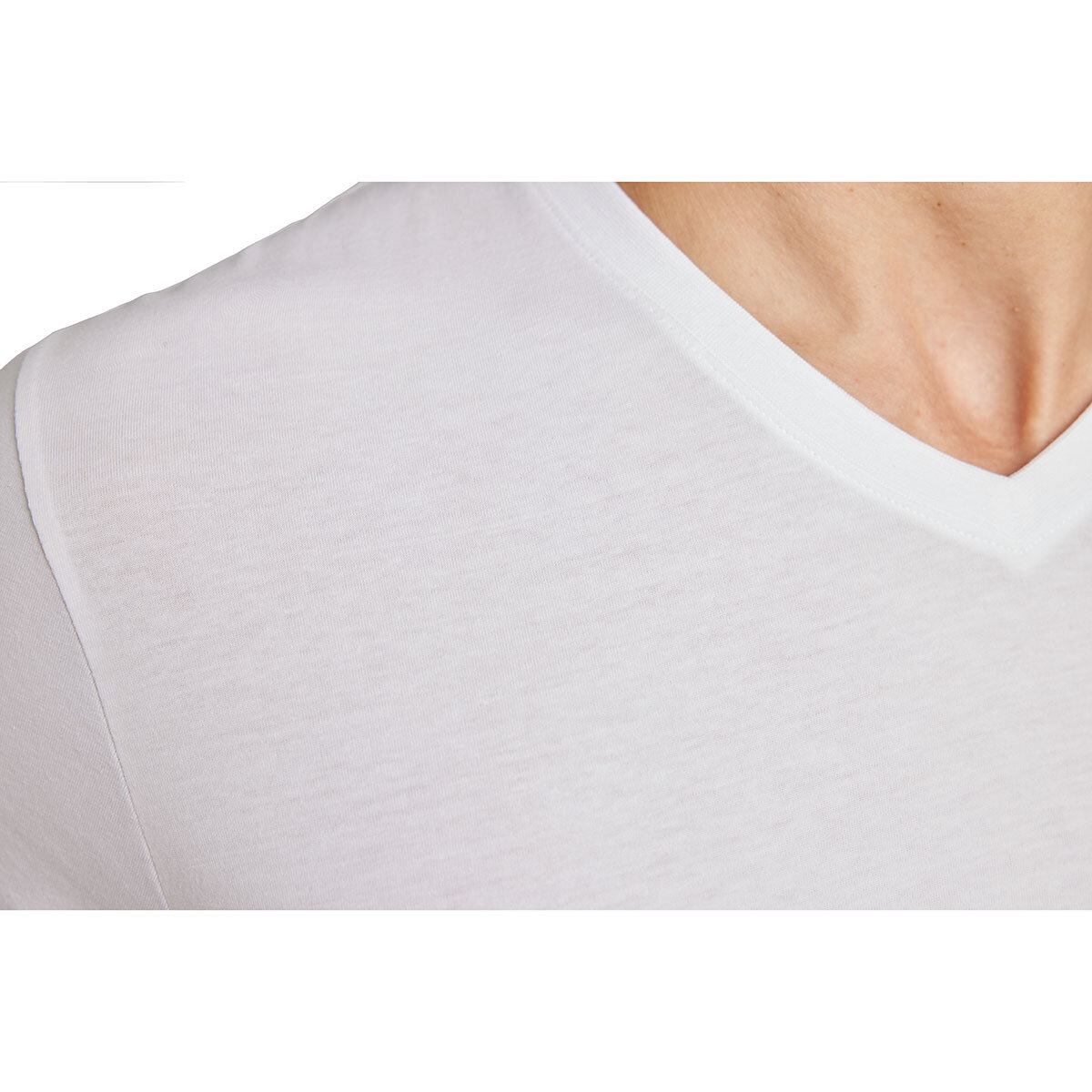 Copper and Oak Playera para Caballero 4 piezas Blanca Chica