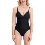 DKNY Traje de Baño para Dama Negro Extra Grande