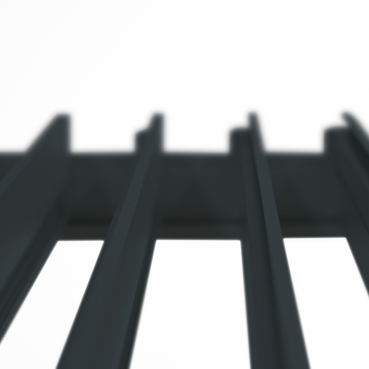 Zhengte, Pérgola de Aluminio de 3m x 6m, Color Negro