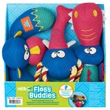 Floss Buddies Juguetes para Perro 3 pzs