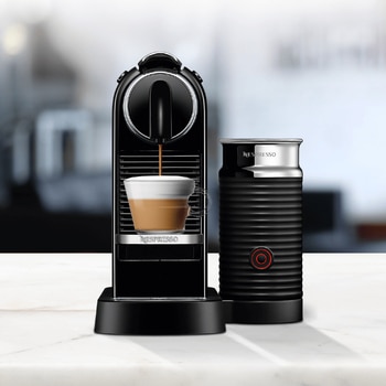 Nespresso Citiz & Milk Cafetera +  Aeroccino 3 , 14 Cápsulas incluidas más 30 Cápsulas de Regalo 