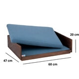 Maypet, Cama de Madera Tamaño Chico para Perro