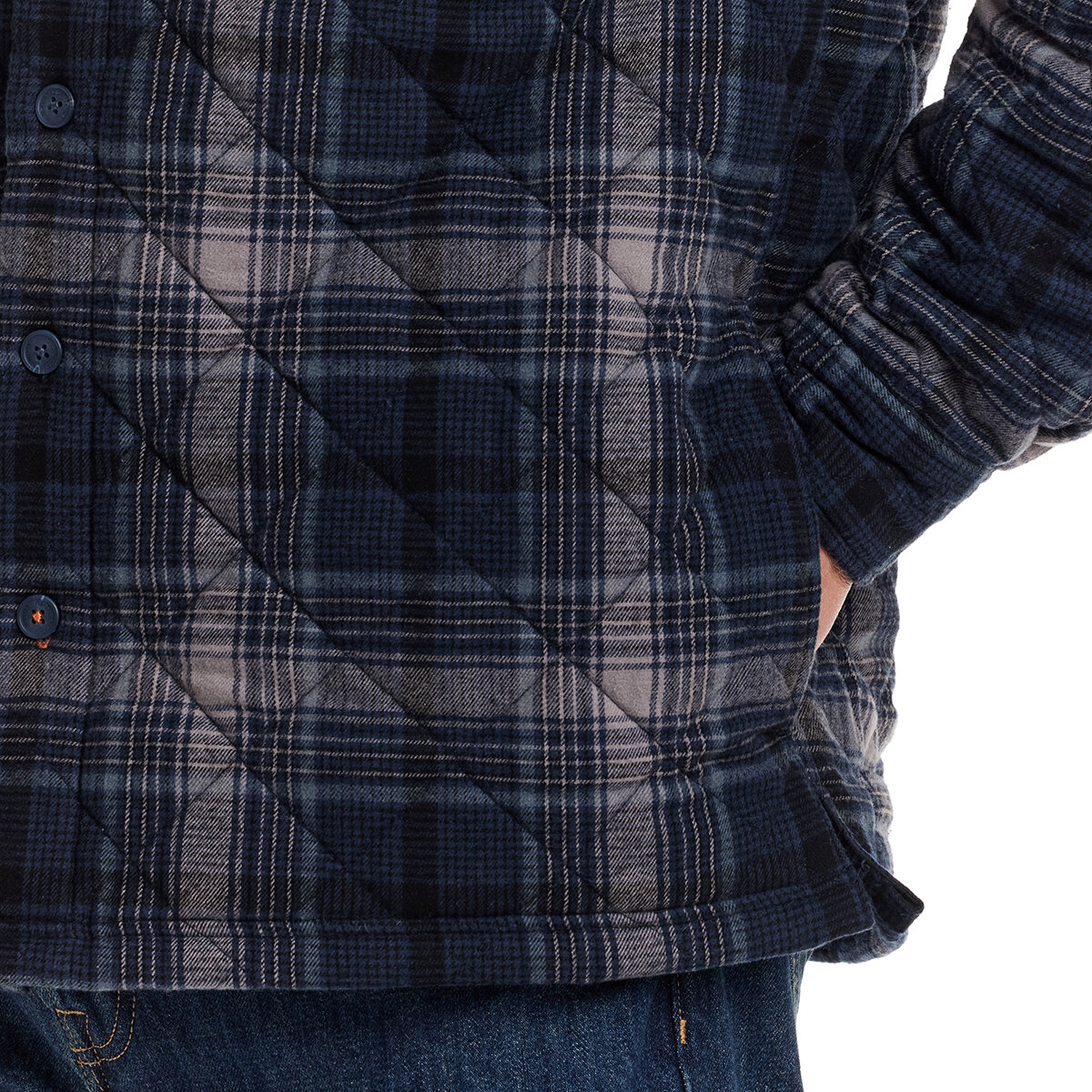 Weatherproof Vintage Sobre Camisa para Caballero Azul cuadros Chica Weatherproof Vintage Sobre Camisa para Caballero Azul cuadros Chica