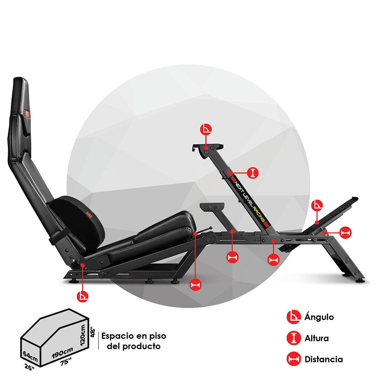 Next Level F-GT Asiento Cabina