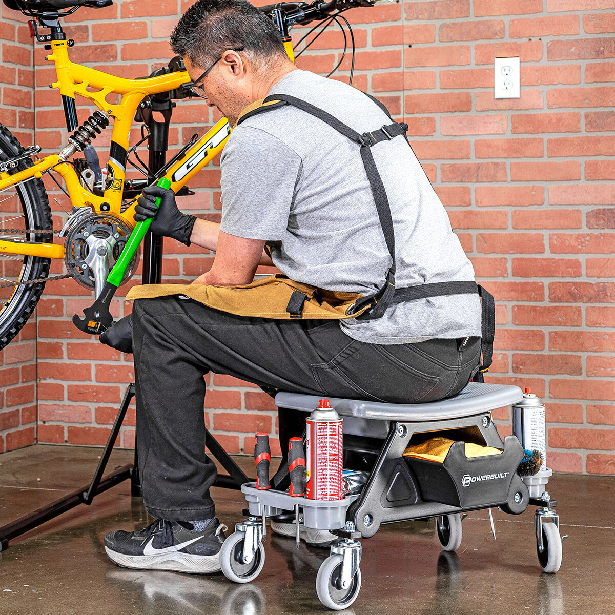Powerbuilt Asiento rodante