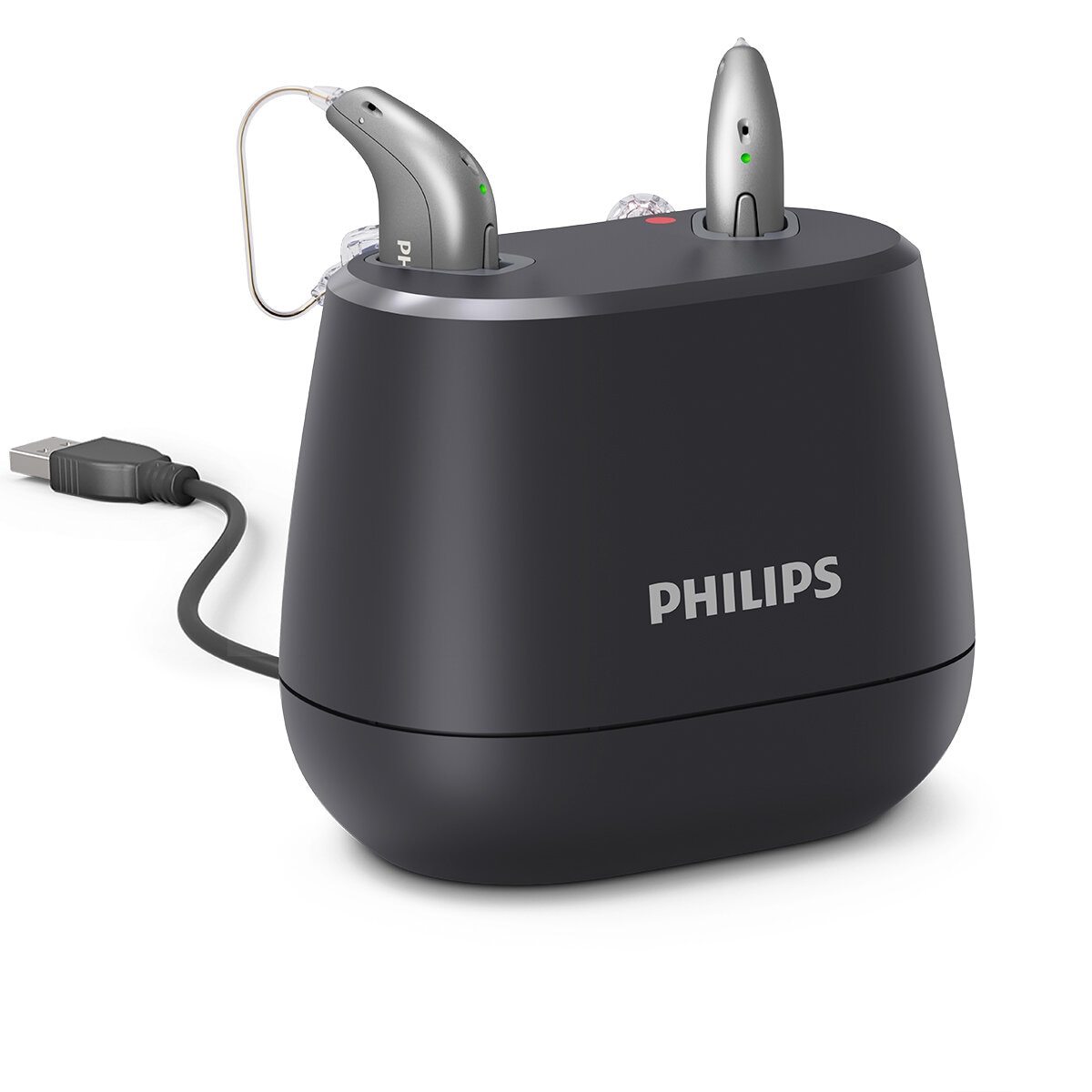 Philips Lithium Charger, Cargador para Auxiliares Auditivos Philips MiniRITE